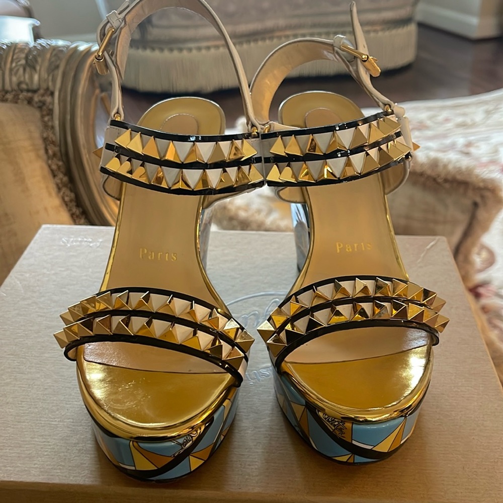 Christian Louboutin Griotta 120 wedge